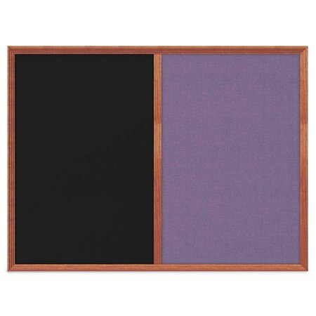 United Visual Products Slim Style Indoor Enclosed Corkboard, 12 UV500SC-BLACK-PUMICE